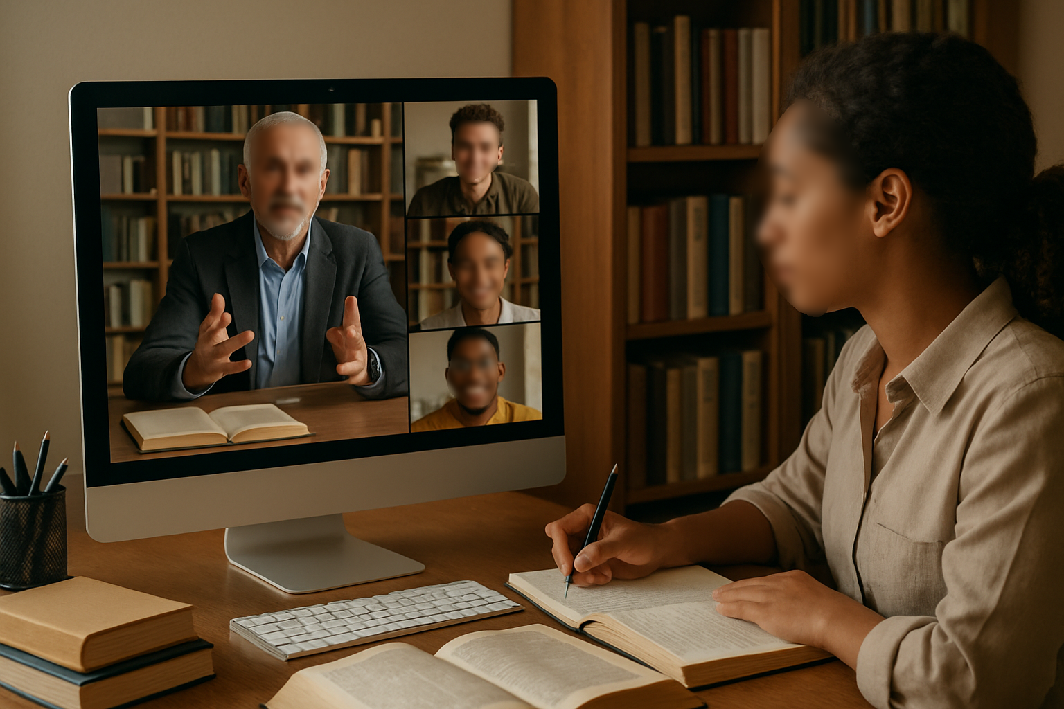 Students in Online Academic Programs